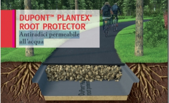 Harpo seic geotecnica - Plantex Root Protector - Antiradici permeabile all’acqua