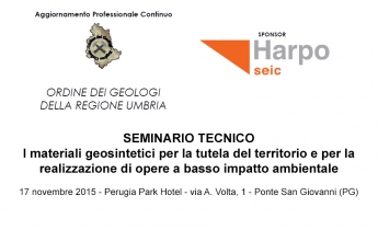 Harpo seic geotecnica - Convegno Perugia