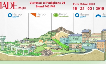 Harpo Spa al MADE 2015 Pad.06 Stand F42 F44